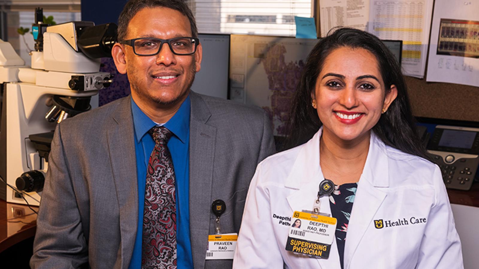 Drs. Praveen Rao and Deepthi Rao